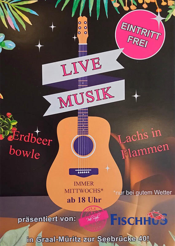 Live Musik Fischhus Seebrücke